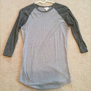 Baseball style casual shirt